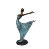 Bronze Contemporary Lady Dancer Sculpture