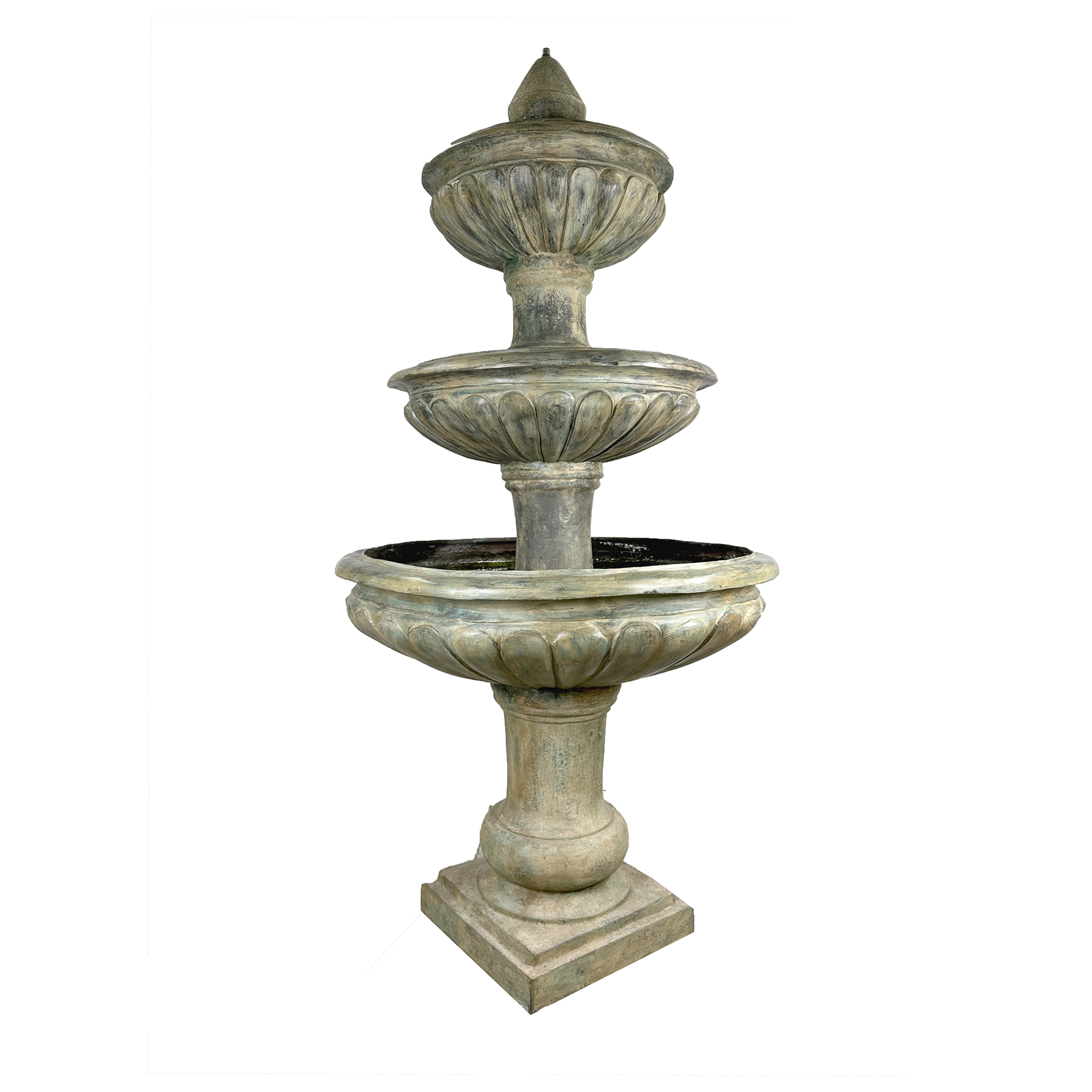 SRB707516 Bronze Three Tier Fountain by Metropolitan Galleries Inc