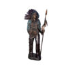 Bronze Standing Indian with Arrow Sculpture