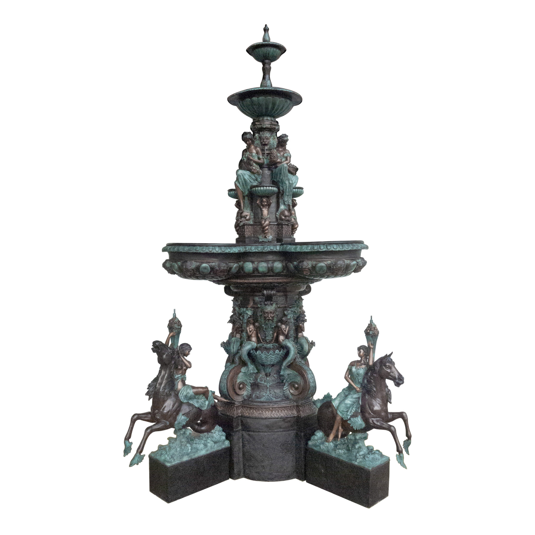 Bronze Fountains & Bronze Tier Fountains Metropolitan Galleries Inc.