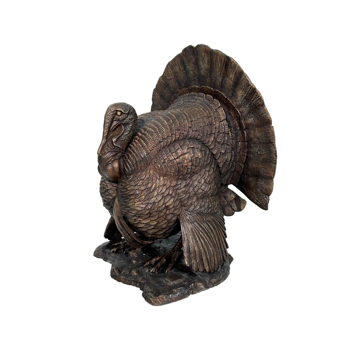 Bronze Turkey Sculpture Metropolitan Galleries Inc.