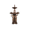 Bronze Musical Cupids Tier Fountain Sculpture