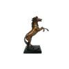 Bronze Rearing Horse Table-top Sculpture