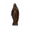 Bronze Praying Madonna Table-top Sculpture