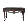 Bronze Elegant Console Table with Granite Surface