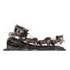 Bronze C.M Russell ‘Stagecoach’ Table-top Sculpture