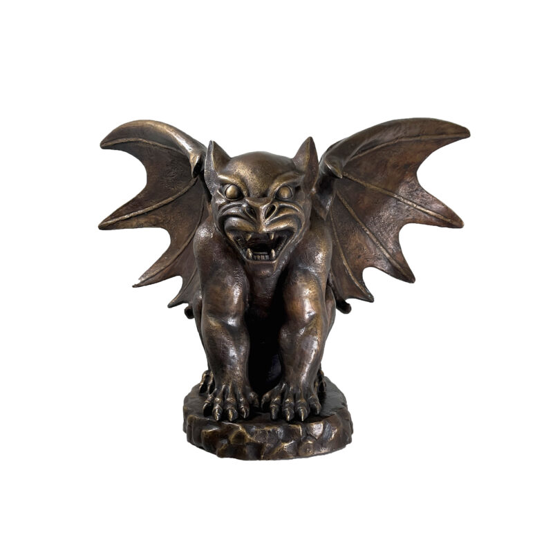 SRB10124 Bronze Gargoyle Sculpture exclusively designed and produced by Metropolitan Galleries Inc