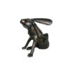 Bronze Itchy Bunny Rabbit Sculpture