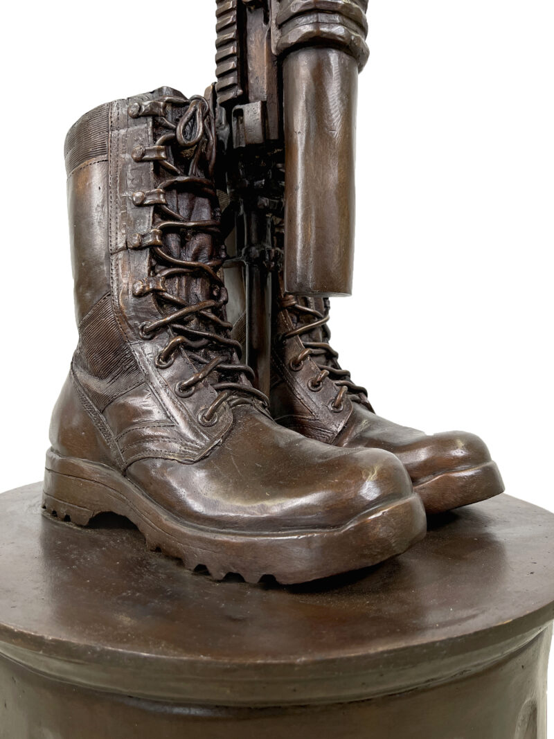 SRB099813 Bronze War Memorial Sculpture exclusively designed and produced by Metropolitan Galleries Inc 2