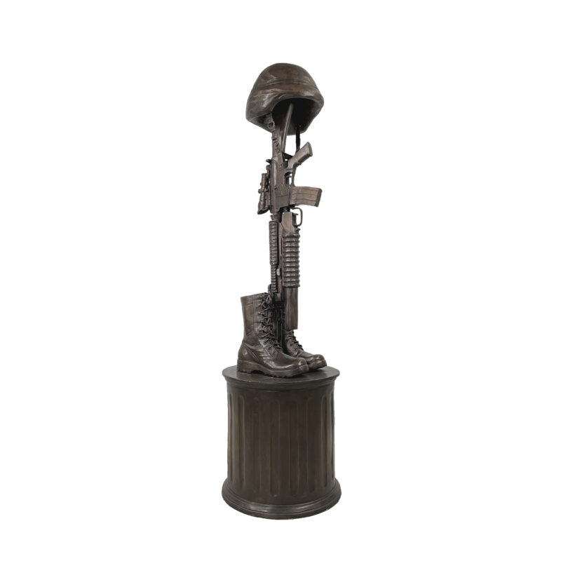 SRB099813 Bronze War Memorial Sculpture exclusively designed and produced by Metropolitan Galleries Inc