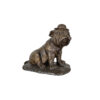 Bronze Bowler Bulldog Table-top Sculpture