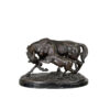 Bronze Mare & Foal Table-top Sculpture