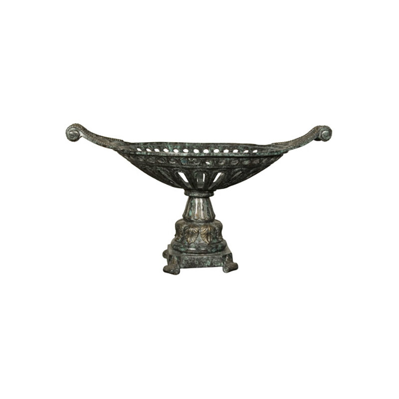 SRB056294 Bronze Neoclassical Planter Urn by Metropolitan Galleries Inc.