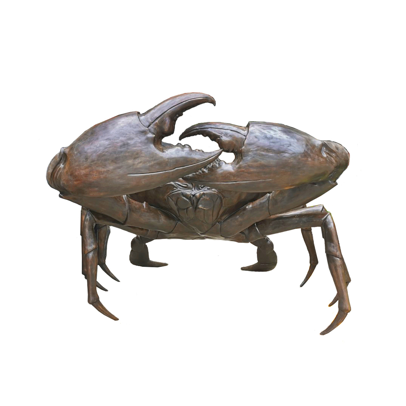 Bronze Jumbo Crab Sculpture