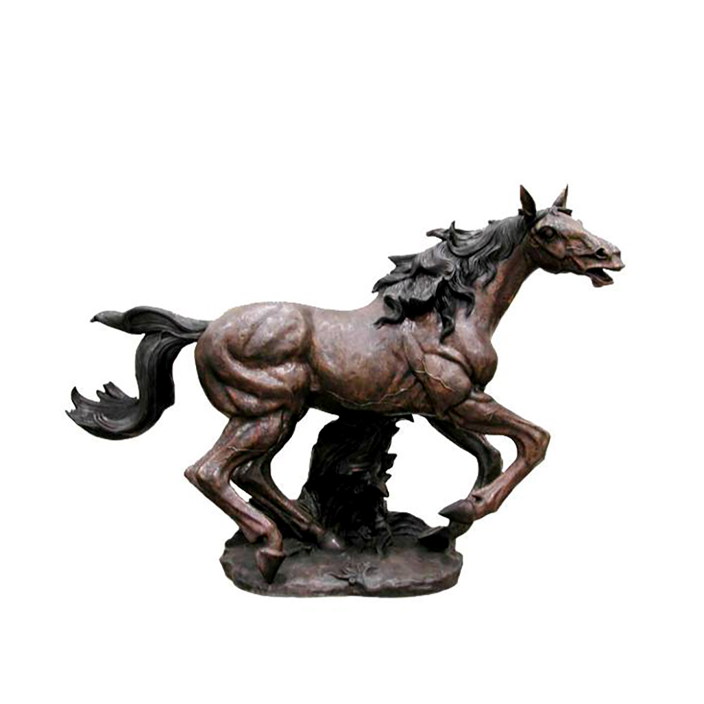 Bronze Galloping Horse Sculpture