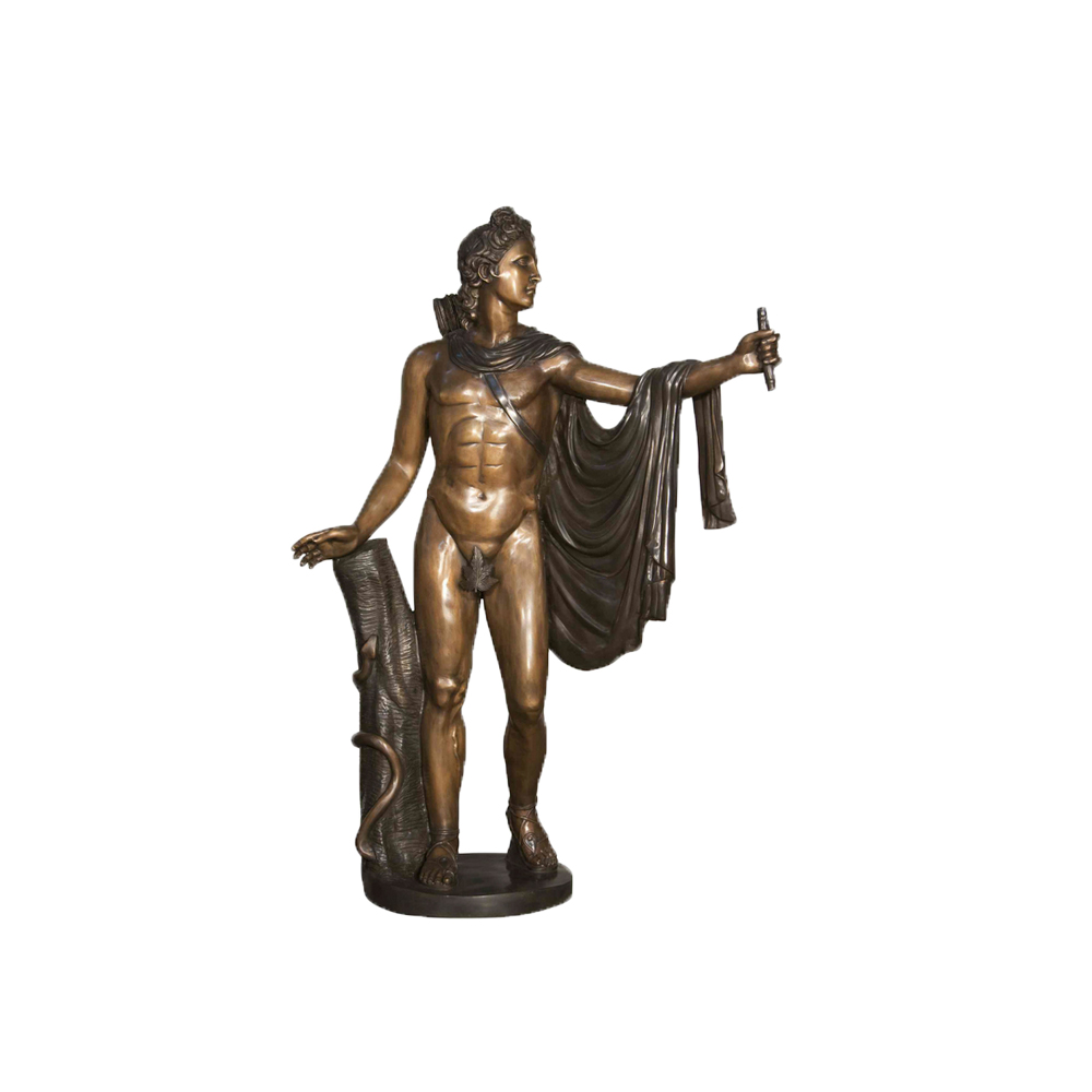 Bronze Apollo Sculpture