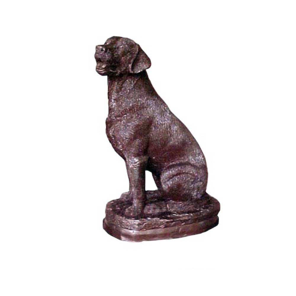 Bronze Labrador Table-Top Sculpture