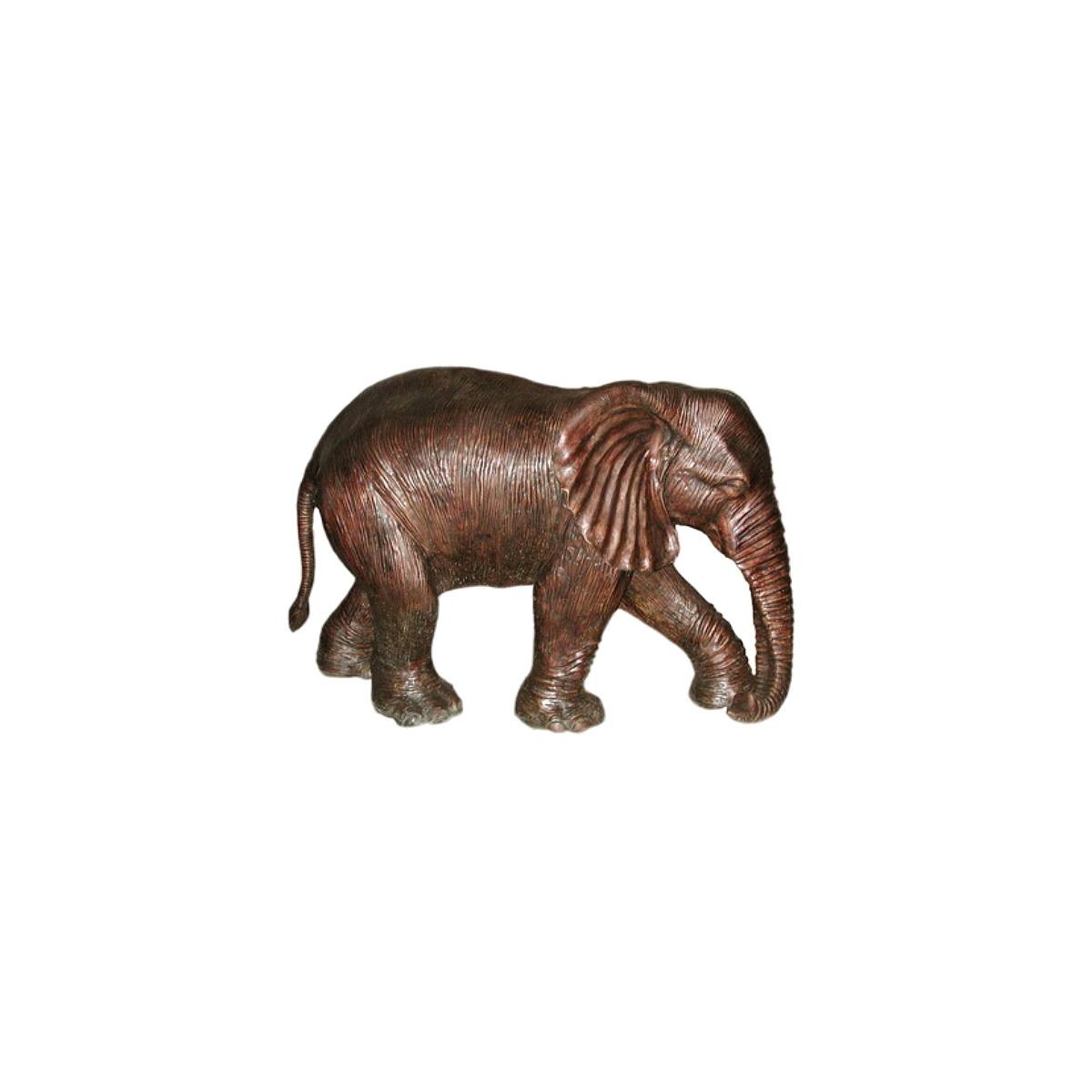 Bronze Baby Elephant Sculpture
