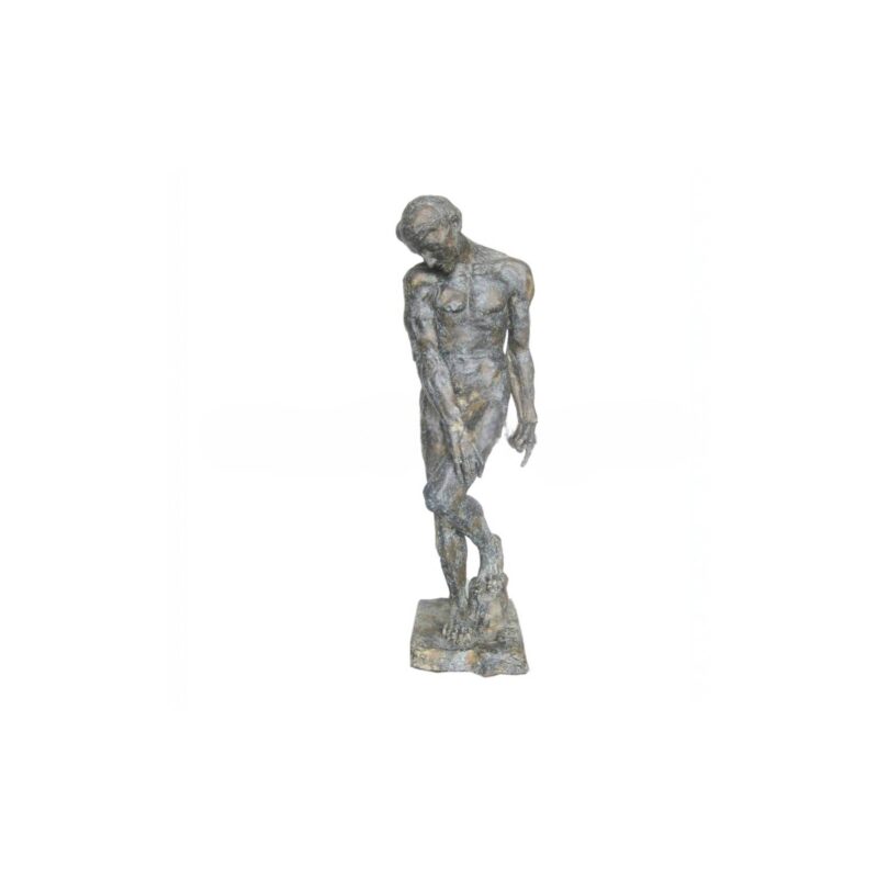 SRB706795 Bronze Standing Man on Base Sculpture by Metropolitan Galleries Inc.