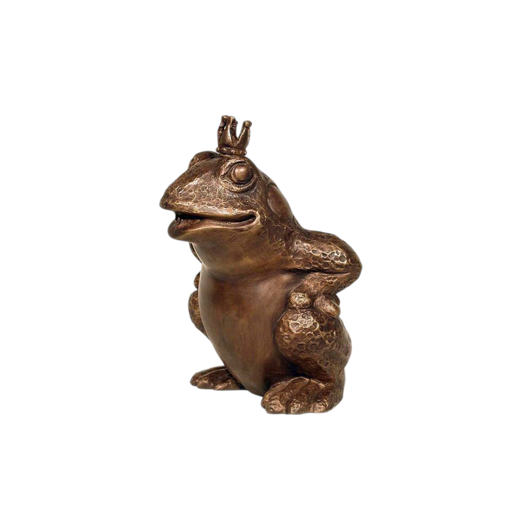 Bronze Frog Prince Sculpture